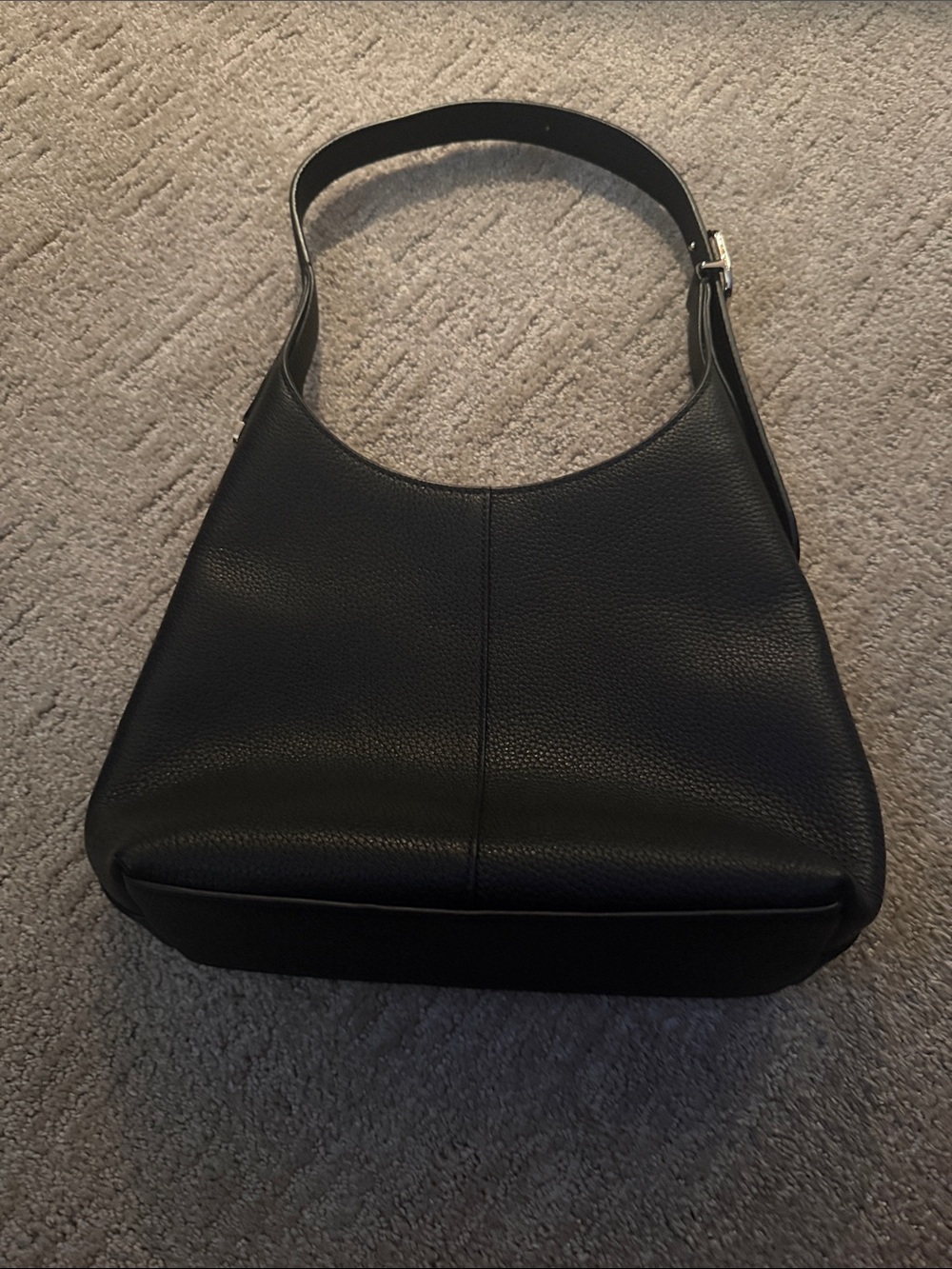 kate spade Black Pebbled Leather Shoulder Hobo - Picture 3 of 3